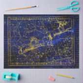 Papier Mousseline papier de tissu leo constellation mineure (Artisanat)