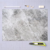 Papier Mousseline papier de tissu marbré noir (Artisanat)