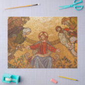 Papier Mousseline papier de tissu mosaïque jésus (Artisanat)