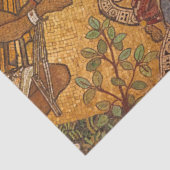 Papier Mousseline papier de tissu mosaïque jésus (Détail)