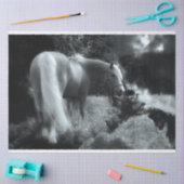 Papier Mousseline papier de tissu mystique de cheval de nuit (Artisanat)