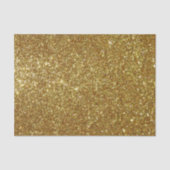 Papier Mousseline Papier de tissu parties scintillant or (Recto)