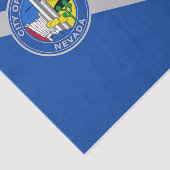 Papier Mousseline Papier de tissu patriotique avec drapeau de Las Ve (Détail)