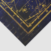 Papier Mousseline papier de tissu persée et andromeda constellation (Détail)