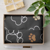 Papier Mousseline papier de tissu pour chien (Cadeau)