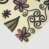 Papier Mousseline papier de tissu pour pétales botaniques (Détail)