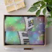 Papier Mousseline papier de tissu pour piano à arc (Cadeau)