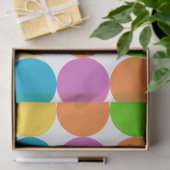 Papier Mousseline papier de tissu rétro sixties (Cadeau)