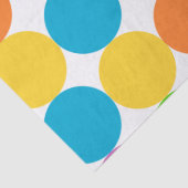 Papier Mousseline papier de tissu rétro sixties (Détail)