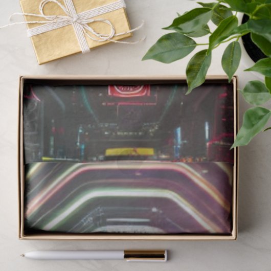 Papier Mousseline Papier de tissu Robot 1 (Cadeau)