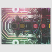 Papier Mousseline Papier de tissu Robot 1 (Recto)