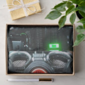 Papier Mousseline Papier de tissu Robot 5 (Cadeau)