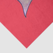 Papier Mousseline Papier de tissu rouge père Noël Bat grand (Détail)