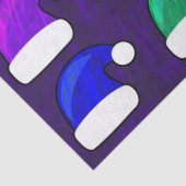 Papier Mousseline papier de tissu santa hats (Détail)