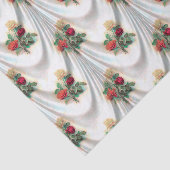 Papier Mousseline Papier de tissu satiné rose (Détail)