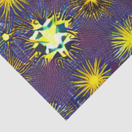 Papier Mousseline Papier de tissu Starburst (Détail)