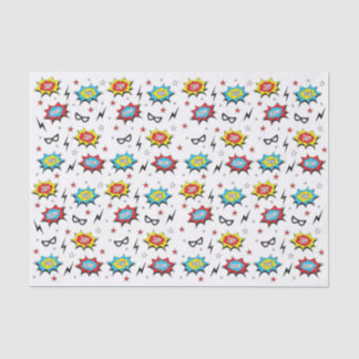 Papier Mousseline Papier de tissu Superhero