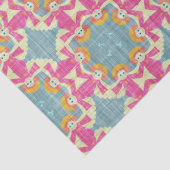 Papier Mousseline papier de tissu twin angels (Détail)