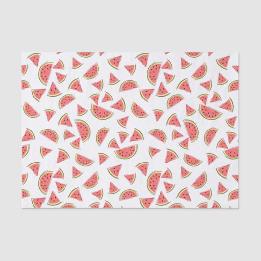 Papier Mousseline Papier de tissu Watermelon Multi (Recto)