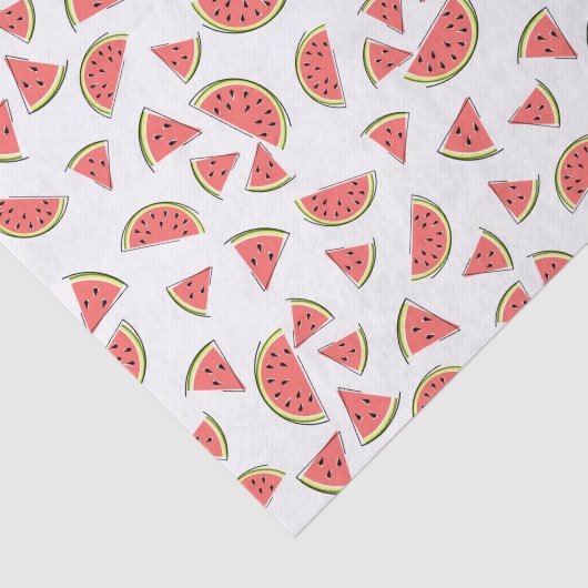 Papier Mousseline Papier de tissu Watermelon Multi (Détail)