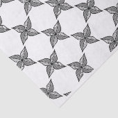 Papier Mousseline Papier de tissus à feuilles (Détail)