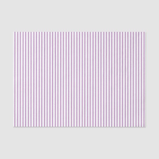 Papier Mousseline Papier de tissus à rayures violettes et blanches (Recto)
