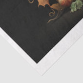 Papier Mousseline Papier de tissus - automne "N" citrouille (Détail)