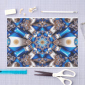 Papier Mousseline Papier de tissus aux couleurs argentins (Artisanat)