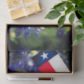Papier Mousseline Papier de tissus Bluebonnet du Texas (Cadeau)