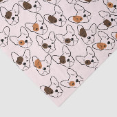 Papier Mousseline Papier de tissus Buldog en France (Détail)