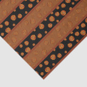 Papier Mousseline Papier de tissus citrouille (Détail)