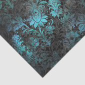 Papier Mousseline Papier de tissus damassé gothique victorien | Élég (Détail)