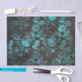 Papier Mousseline Papier de tissus damassé gothique victorien | Élég (Artisanat)