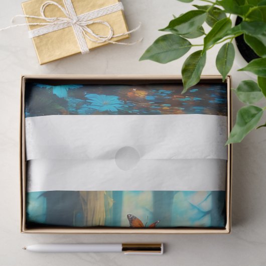 Papier Mousseline Papier de tissus de champignons (Cadeau)