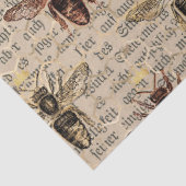 Papier Mousseline Papier de tissus de découpage de l'abeille Brown (Détail)