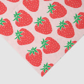 Papier Mousseline Papier de tissus de fraises cuites (Détail)