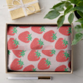 Papier Mousseline Papier de tissus de fraises cuites (Cadeau)