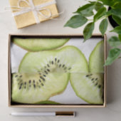 Papier Mousseline Papier de tissus de fruits de Kiwi (Cadeau)