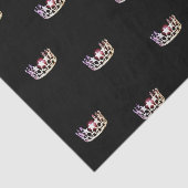 Papier Mousseline Papier de tissus de la Couronne en argent Miss USA (Détail)