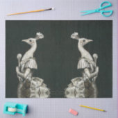 Papier Mousseline Papier de tissus de la dame Peacock de Victoria (Artisanat)