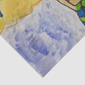 Papier Mousseline Papier de tissus de l'île Mermaid (Détail)