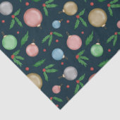 Papier Mousseline Papier de tissus de Noël festif (Détail)