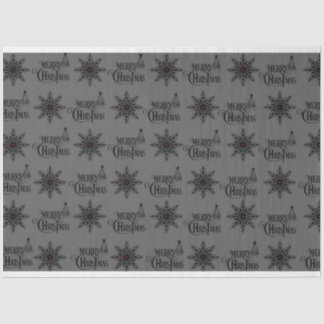 Papier Mousseline Papier de tissus de Noël sombre et gothique