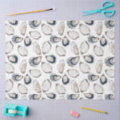 Papier Mousseline Papier de tissus demi-coquille de l'huître côtière (Artisanat)