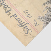 Papier Mousseline Papier de tissus Els Ephemera (Détail)