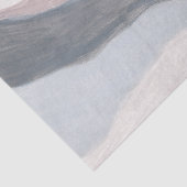 Papier Mousseline Papier de tissus en terre cuite Abstraite moderne (Détail)