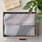 Papier Mousseline Papier de tissus en terre cuite Abstraite moderne (Cadeau)