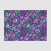 Papier Mousseline Papier de tissus entièrement mauve (Recto)