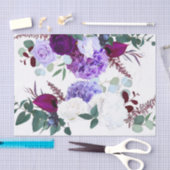 Papier Mousseline Papier de tissus enveloppant la lavande Hibiscus s (Artisanat)