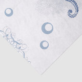 Papier Mousseline Papier de tissus Enveloppement Seahorse Ocean Beac (Détail)